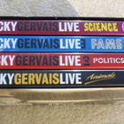 RICKY GERVAIS LIVE - 4 DVD BOX (Fame / Politics / Animals / - pikkukuva 3
