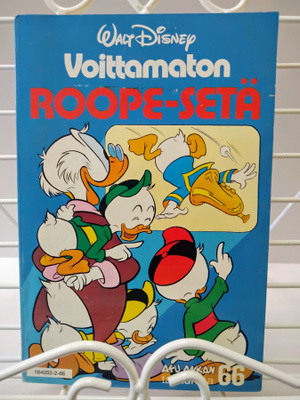 Aku Ankan taskukirja 66 Voittamaton Roope-setä 1.p