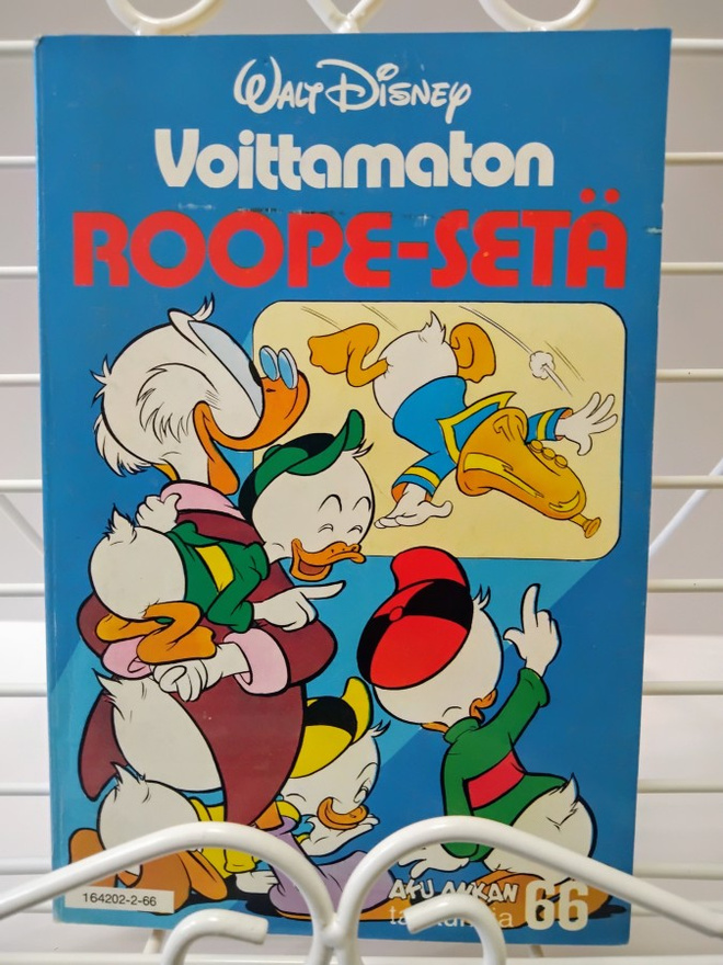 Aku Ankan taskukirja 66 Voittamaton Roope-setä 1.p
