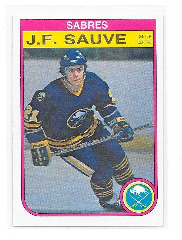 1982-83 OPC #33 J.F.Sauve  Buffalo Sabres