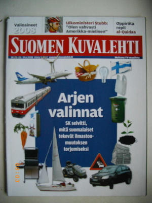 Suomen Kuvalehti Nro 25-26/2008. (20.3)