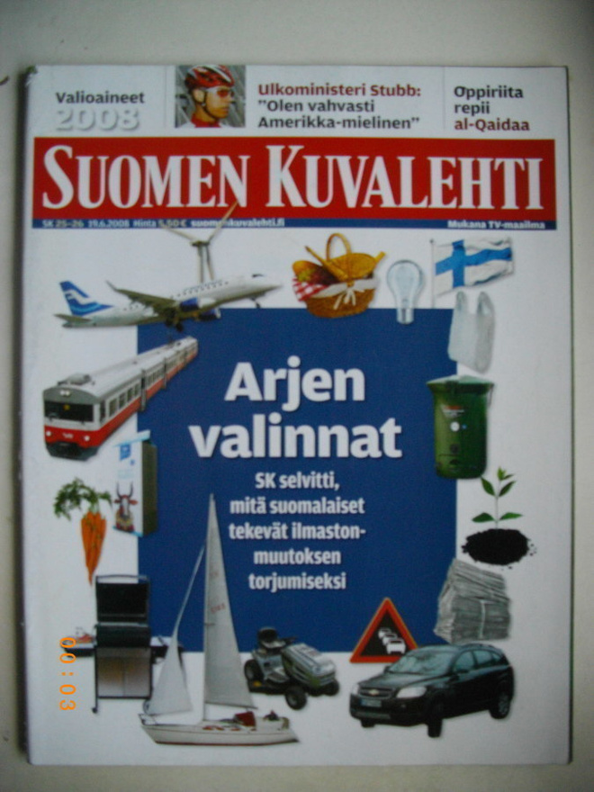 Suomen Kuvalehti Nro 25-26/2008. (20.3)