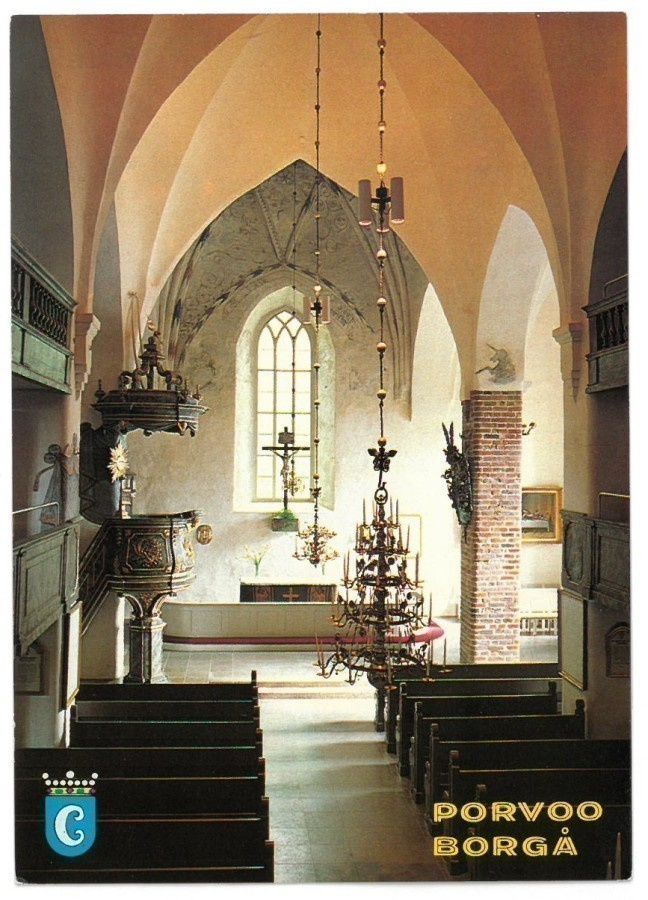 Porvoo Kirkon sisäkuva