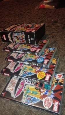 Marvel Avengers Boxi jaksot 1-13 yht 260min