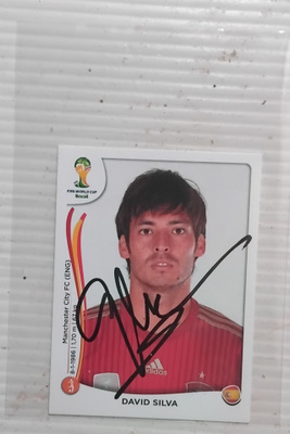 David Silva Espanja signed