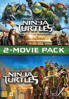 Teenage Mutant Ninja Turtles 2-movie pack	(79 824)	UUSI	-FI-