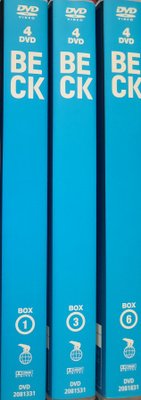 BECK 1, 3 & 6 DVD-BOKSIT