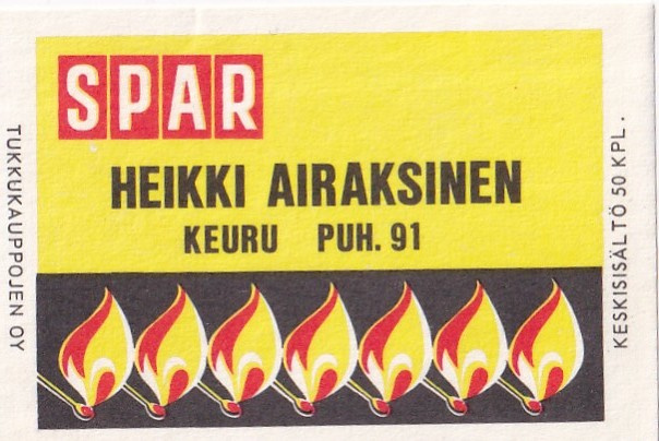 Keuru, Heikki Airaksinen, SPAR  .   b419