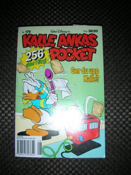 Aku Ankka taskukirja 179 ruotsiksi