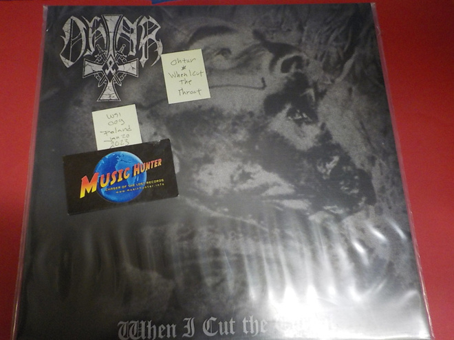 OHTAR - WHEN I CUT THE THROAT UUSI LP