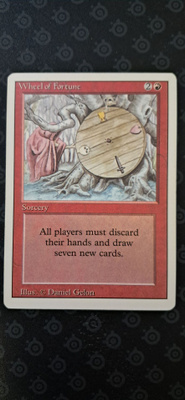 Magic the Gathering Wheel of Fortune (revised)
