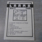 Laama n:o 4 (1981) punk zine (mm. Woude ja Kadotetut) - pikkukuva 1