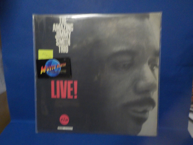 THE AMAZING JIMMY SMITH TRIO - LIVE! EX/EX+ LP