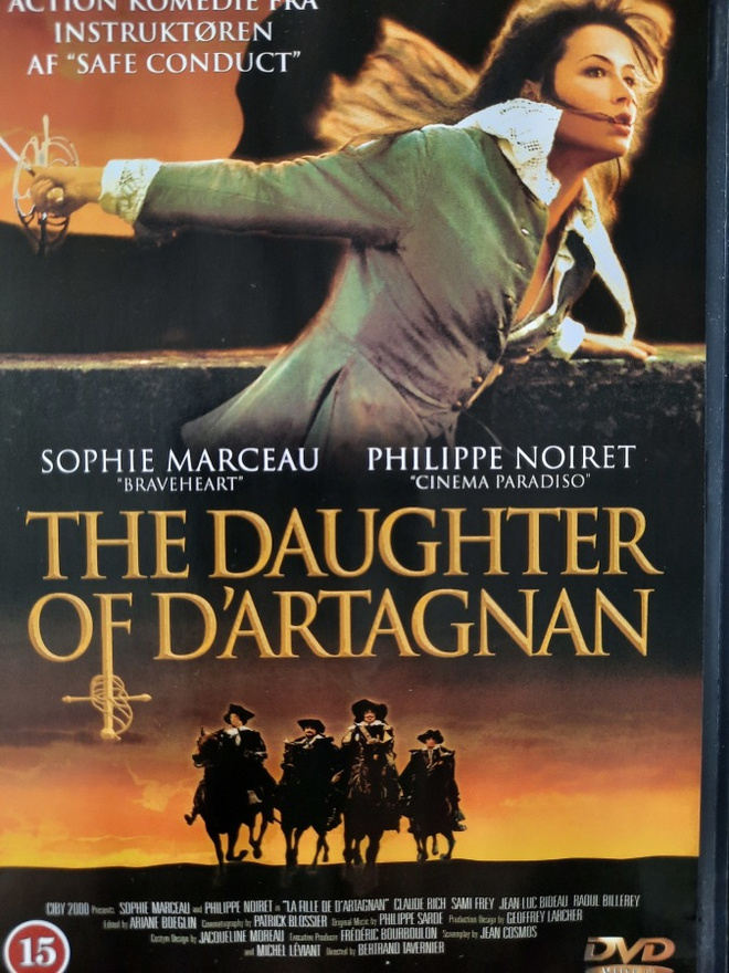 D'Artagnanin tytär (1994) Sophie Marceau DVD