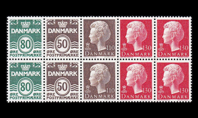 Tanska HB17 ** Vihkolehti (572, 679, 681, 682) (1979)