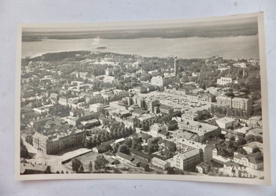 VANHA Postikortti Vaasa 1940-l Karhumäki