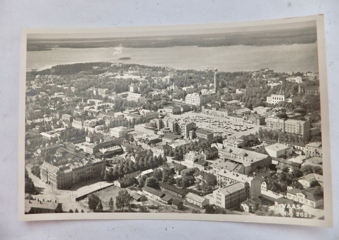 VANHA Postikortti Vaasa 1940-l Karhumäki