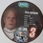 Risto Korhonen HPK pyöreä kiekkojuustokortti - pikkukuva 1