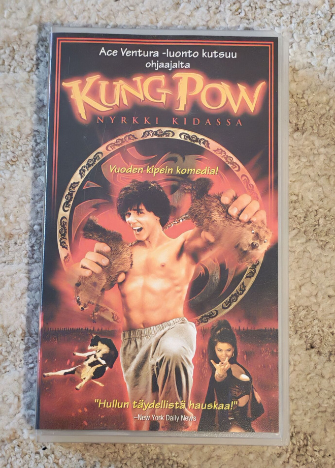 Kung Pow: Nyrkin valtakunta (2002) VHS