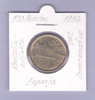 Espanja 100 Pesetas v.1996 UNC KM#964 (Comm.)