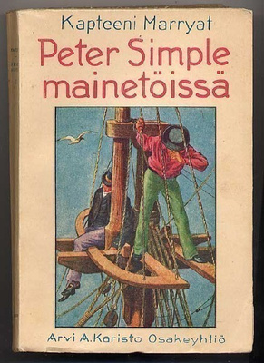 Marryat, Frederick: Peter Simple mainetöissä (1.p,nid,1929)