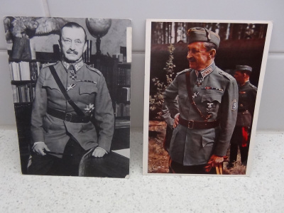 MANNERHEIM, KOTONA ja RINTAMALLA KORTIT 2kpl