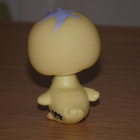 LITTLEST PET SHOP kelta-lila TIPU, LINTU #2002 - pikkukuva 3