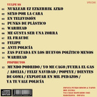 VULPESS / PISPIRUTOS split 1984 spain kbd - trash punk - pikkukuva 2