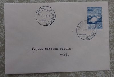 1949  UPU FDC