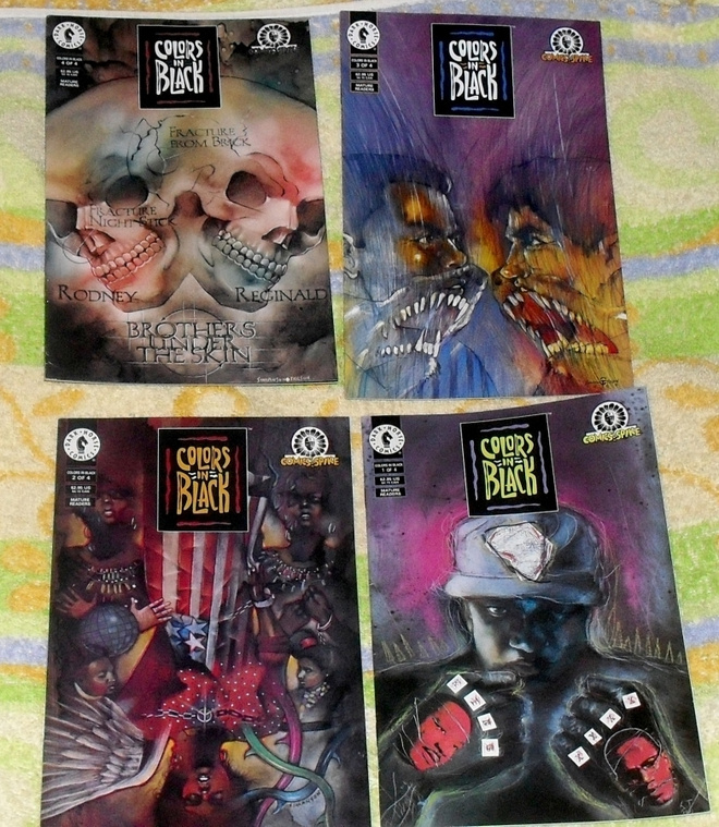 Colors in Black #1-4, koko sarja