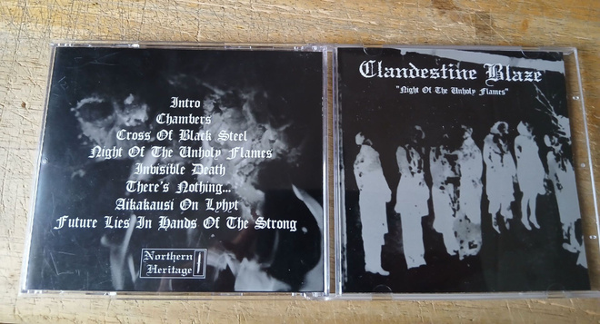 Clandestine Blaze Night Of The Unholy Flames