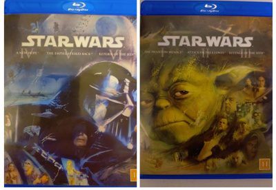 Star wars - Osat 1-6 (6 x Blu-ray)