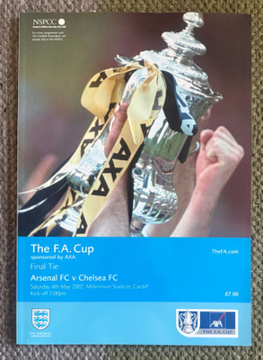 THE F.A. CUP FINAL TIE 2002 OFFICIAL PROGRAMME