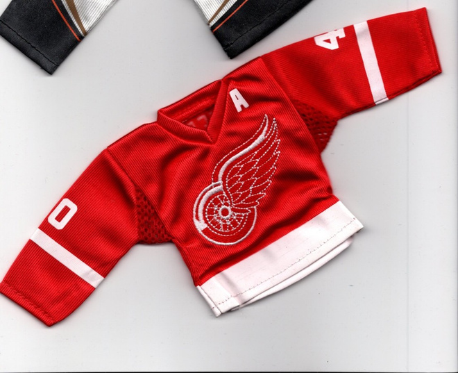 Henrik Zetterberg Detroit 07-08 Upper Deck Mini Jersey