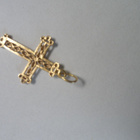 14K Kultariipus risti 29mm - pikkukuva 4