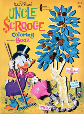 Disney: Uncle Scrooge Coloring Book (1966)