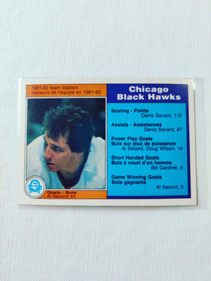 82-83 Opc - Al Secord