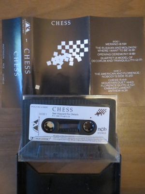 Benny Andersson & Björn Ulvaeus: Chess c-kasetti
