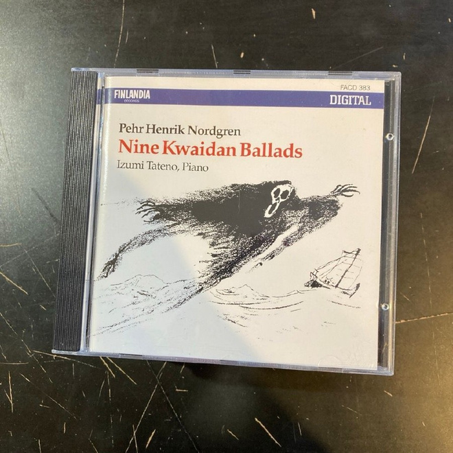 Izumi Tateno - Nordgren: Nine Kwaidan Ballads CD