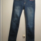 T.siniset Miniblue jeans farkut, koristekiviä, M - pikkukuva 1