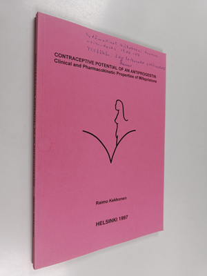 Contraceptive potential of an antiprogestin (signeerattu,...