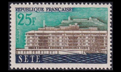 Ranska 1191 ** Sète (1958)