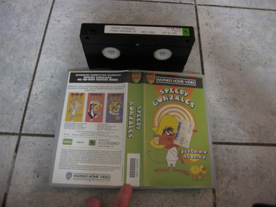 SPEEDY GONZALES - vanha VHS video