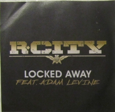 R. City Feat. Adam Levine • Locked Away PROMO CDr-Single