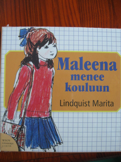 MALEENA MENEE KOULUUN  CD ÄÄNIKIRJA