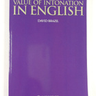 David Brazil : The communicative value of intonation in E... - pikkukuva 1