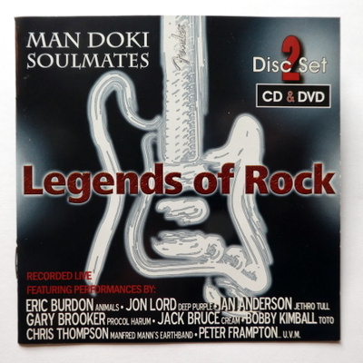 MAN DOKI Soul Mates CD/DVD 2005 Toto, Jethro Tull