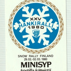 Hankirallin 1980 tarra - pikkukuva 1