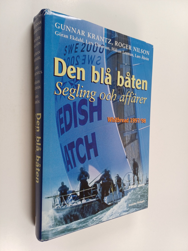 Gunnar Krantz : Den blå båten : segling och affärer : Whi...