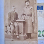 CDV Valokuva Venäjän Suomen Kaartilainen 1870-l Vaasa - pikkukuva 1